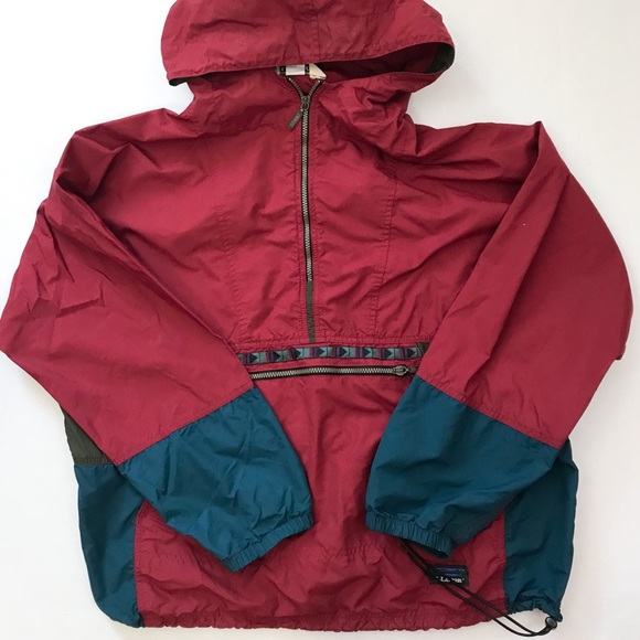 ll bean aztec windbreaker